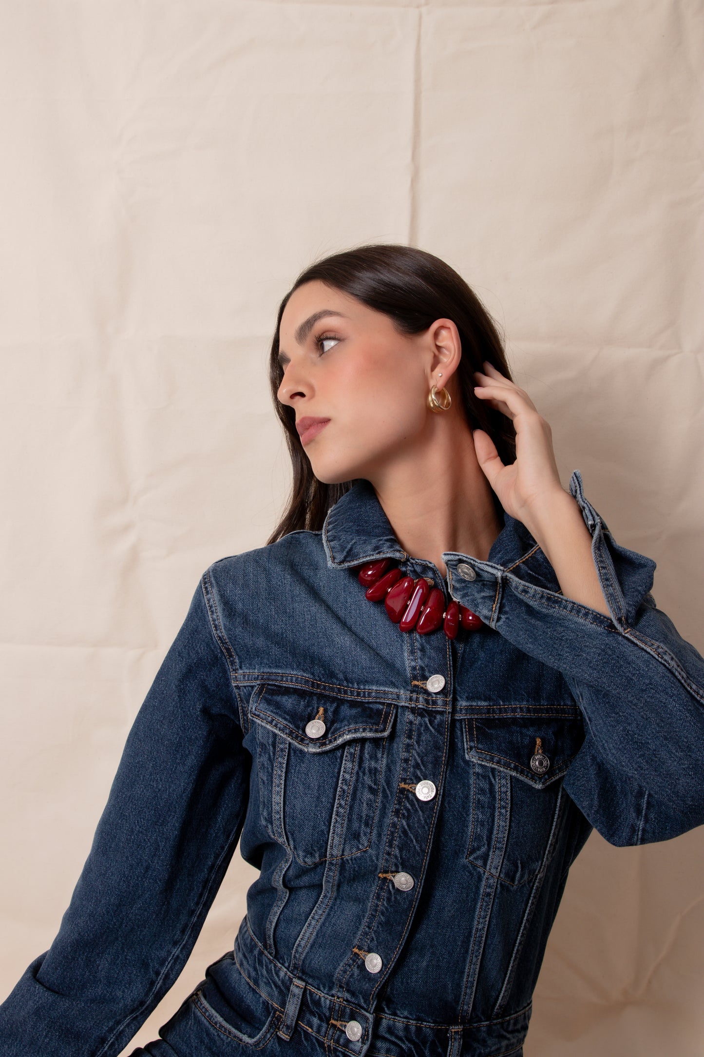 Collar Ambar tinto