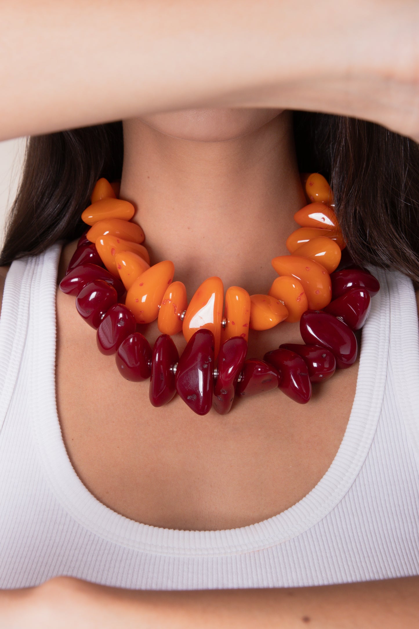 Collar Ambar tinto
