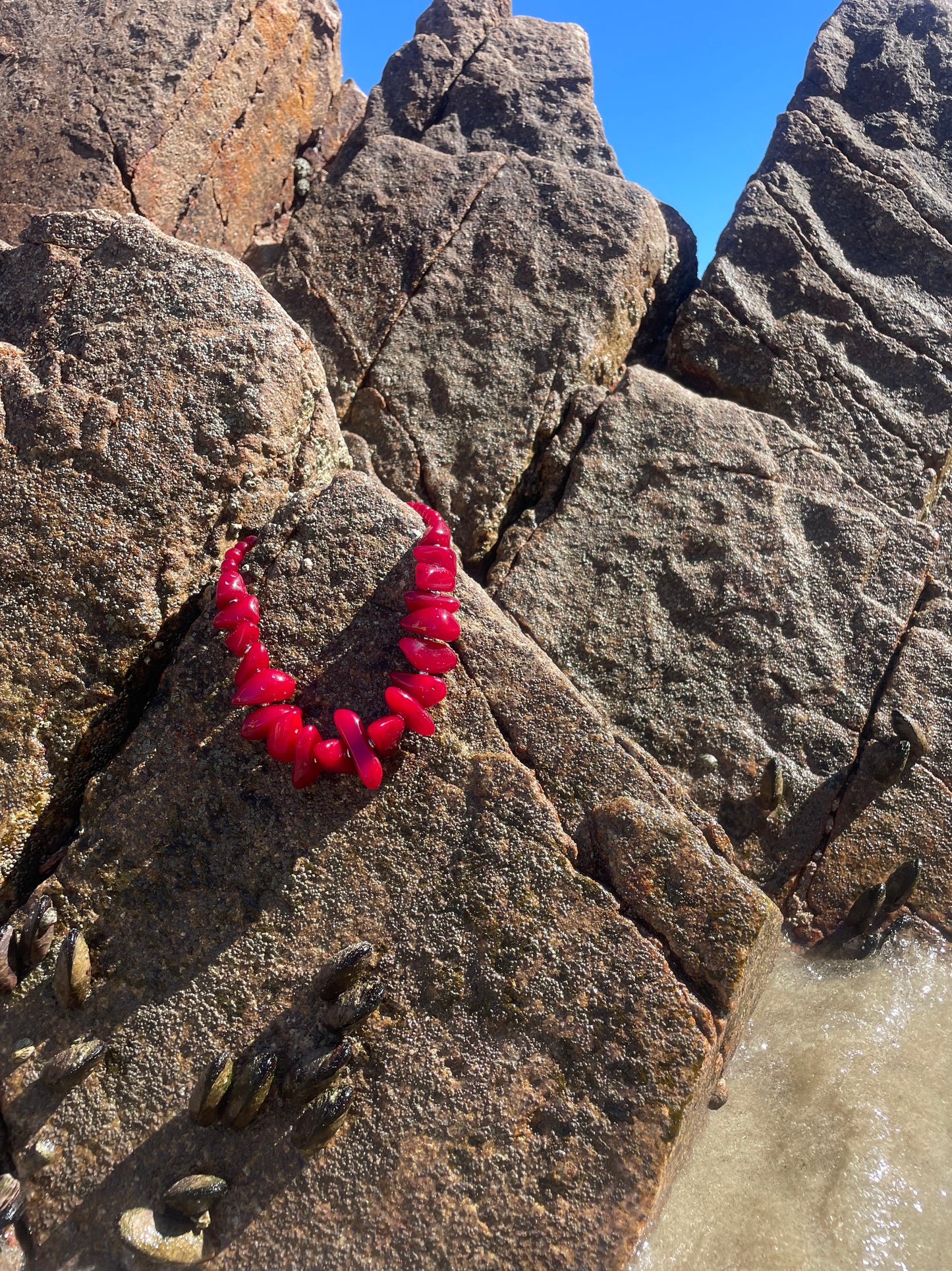 Collar Ambar tinto