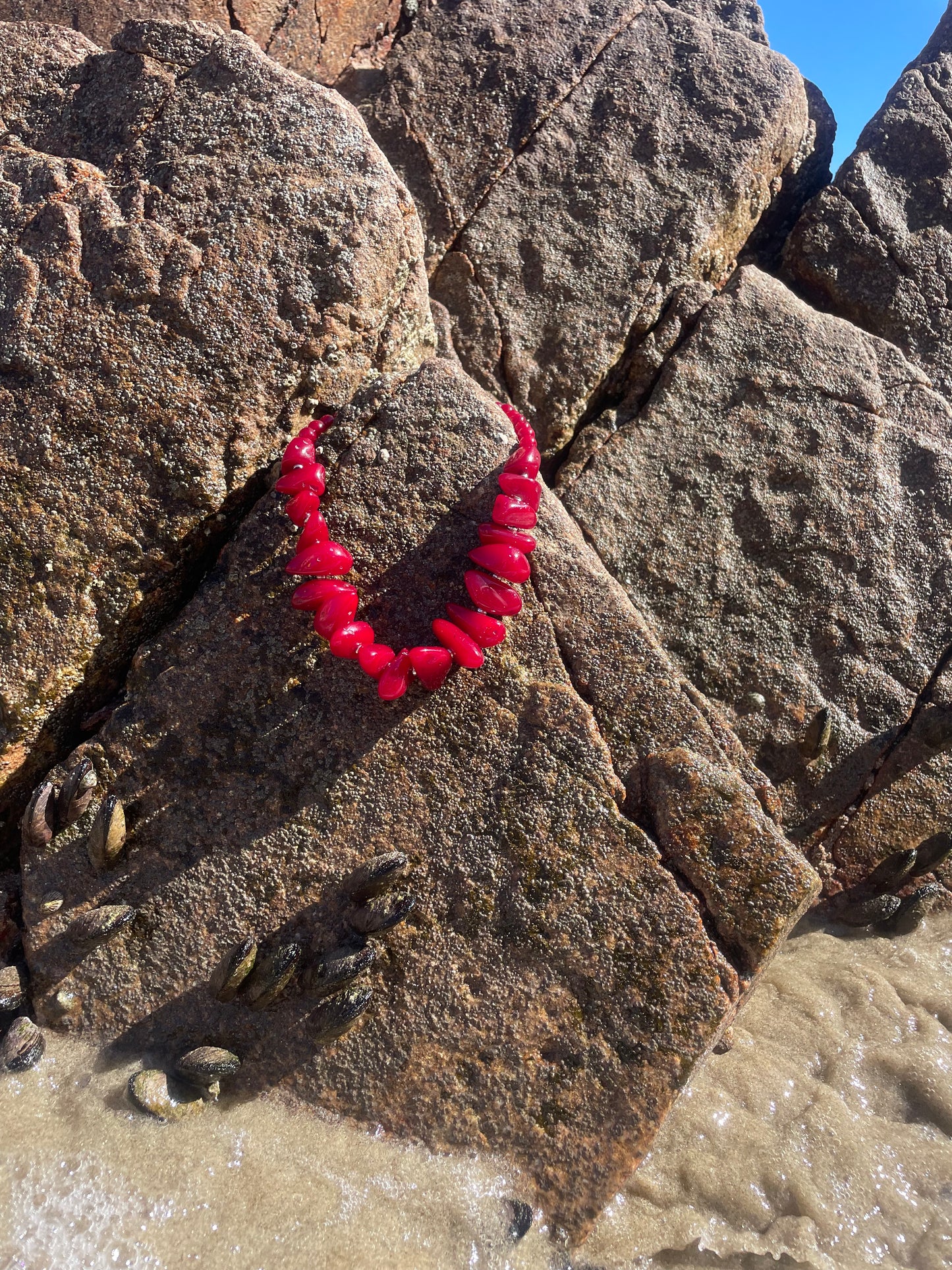 Collar Ambar tinto